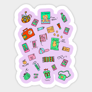 Cute travel stuff! Sticker